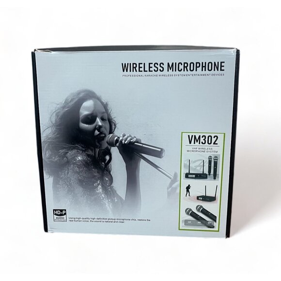 D Debra VHF Wireless Microphone System with Dual Handheld Mic and XLR Interface - Picture 8 of 10